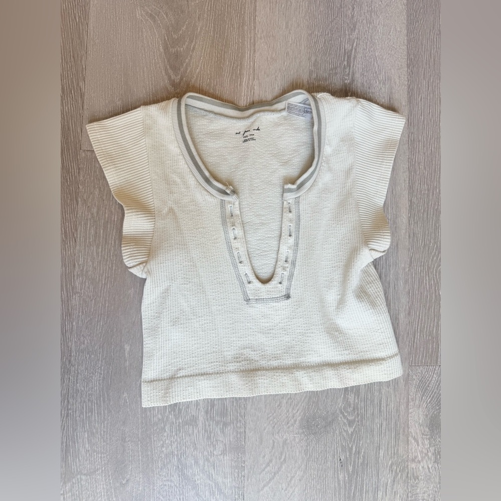 Free people white top